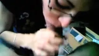 Wife cum in face aperture suck.avi