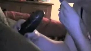 White beauty lives to suck his black dong.avi