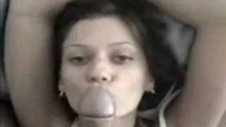 Massive POV cum on face and face hole