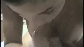 Italian gal sucks him off and tastes his cum