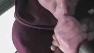 Hot chubby teen babe sucks on a BBC