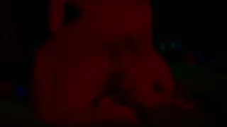 Wazoo plugged large booty angel takes a anal creampie