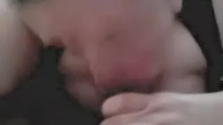 Butterface white angel sucks off her black boyfriend