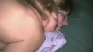 Large darksome cock fucking one as well as the other her holes