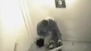 Stairway sex caught on tape