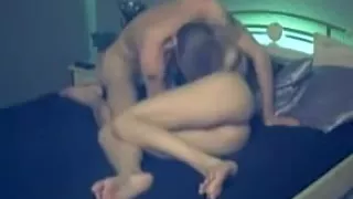 Wife cum because of toy and my penis