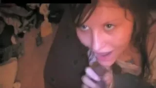 White beauty can't live without darksome cum