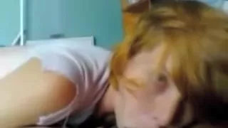 White gal sure can engulf a wonderful bbc