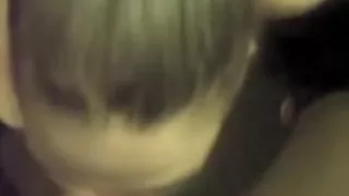 White beauty sucking down some black penis