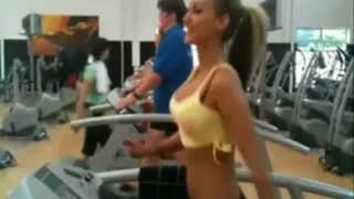 Ailin in fitness training