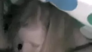 Bedroom porn of wife giving blowjob