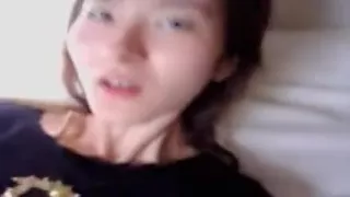 Yumi creaming between her legs