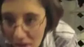 My bitch does a super sweet blowjob