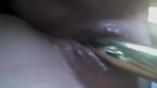 Amateurs facial semen flow collection