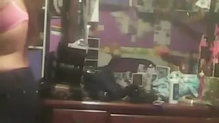 Non-Professional older couple outdoor fucking