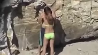 Pubic Beach Fuck