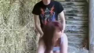 Teens Fuck In A Hayloft