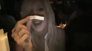 Blonde girl boned in the bathroom