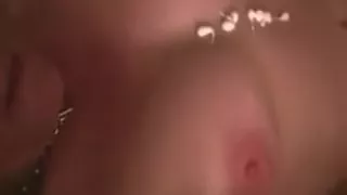 A hard dong in her hand