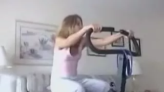 Chloe Attacks Her Love Tunnel With Real Ferocity