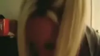 Cute Golden-Haired Non-Professional