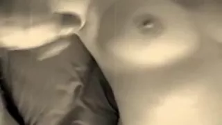 Cumshot on my girl’s big tits