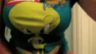 Rubbing my hot hairy pussy on webcam