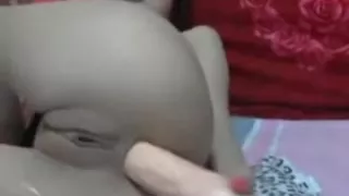 Rubbing my tail end in porn movie