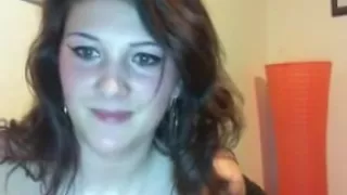 Hot broad and her toys on a webcam