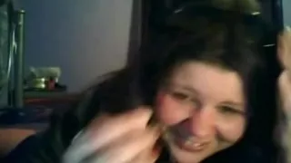 my chubby girlfriend  having kinky fun online