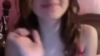Webcam Legal Age Teenager Stuffs Pantys