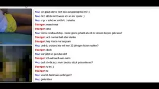 Deutsche Fotze (28) auf Omegle
