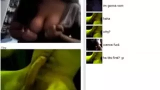 three gals react to seeing my knob