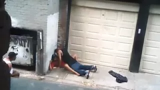 sex in the alley