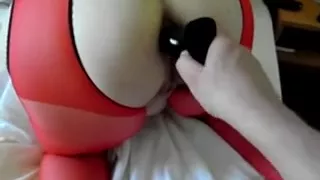 Dildo in meinem Arsch
