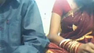 Indian Young Couple On Web Cam