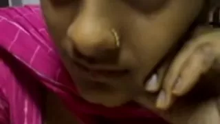 bf play with girlfriend  boobs