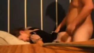 Girl in a bizarre sex game