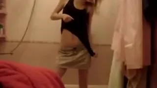 Russian teen whore in bathroom