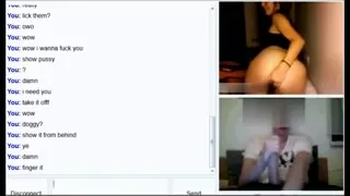 (omegle classic) - sexy hippie girl