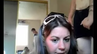 Horny Young Couple make friends on the NEt
