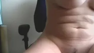 Busty slut rubbing her clit online