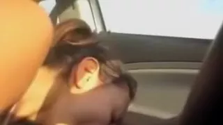 Latin teen sucked me off in a car