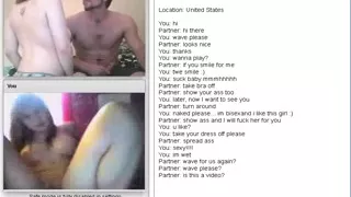 Chatroulette 81 Long blowjob with big cock