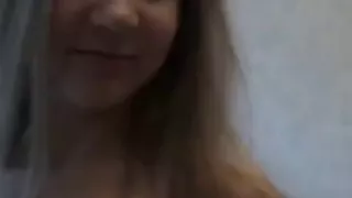 Me and Kim stripping in porn video