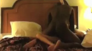 Cramming a hot white bitch