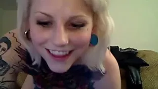 Sally drills her globes until climax