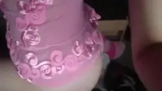 Sexy Angie doing what she does best