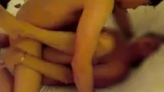 Young Stud and OLD MILF in a slow grind