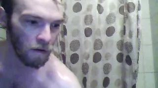 me and jen in the shower